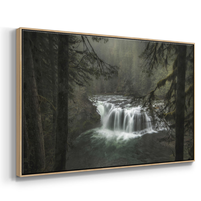 Misty, reproduction d'art sur toile, H 25 po x l 37 po x P 2 po, Naturel