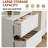 Delano Modern Side Table With 2 Drawers, End Table With Round Legs For Living Room, Bedroom-1448570423