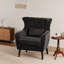 Chaises d'appoint confortables en velours surdimensionné (ensemble de 2)-2107653737