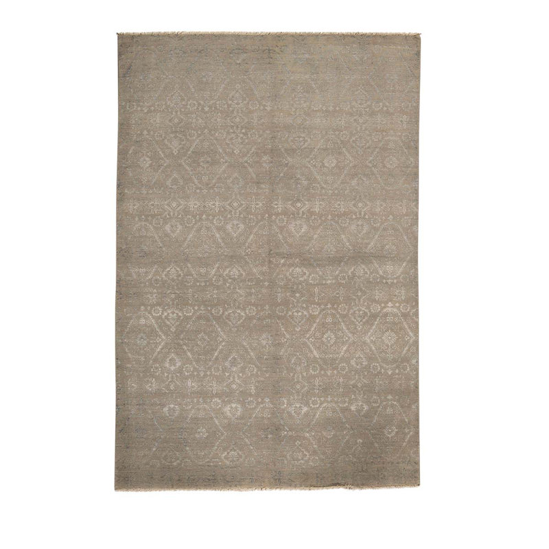 Hand Woven Wool Geometric Area Rug