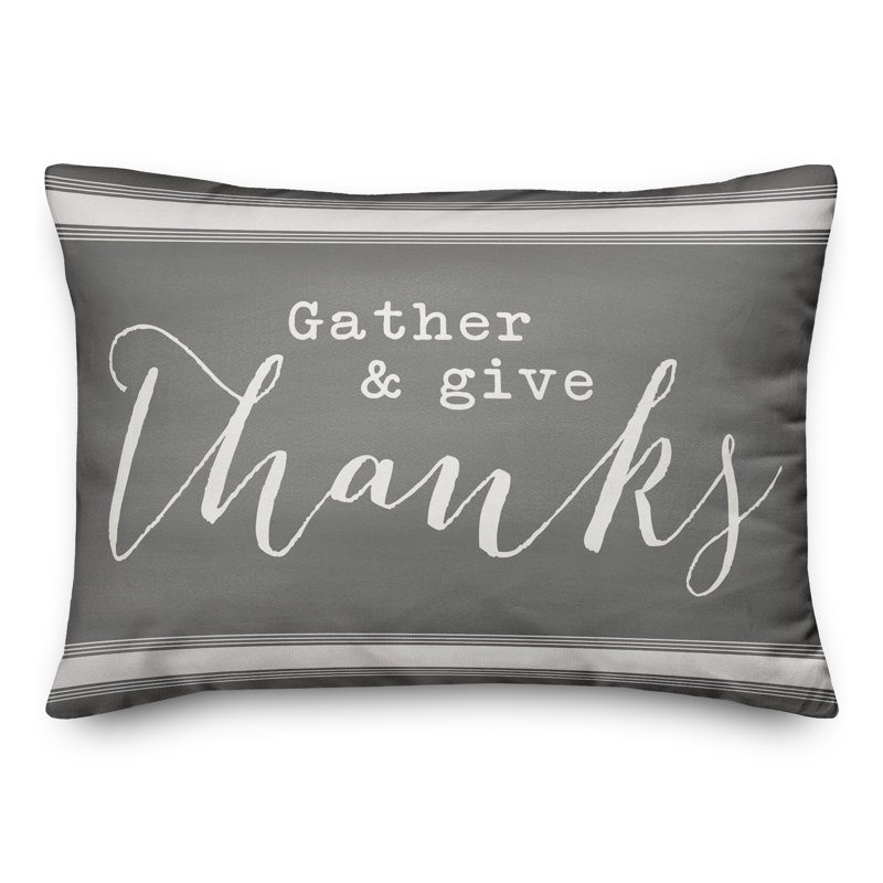 Striped Throw Pillow