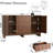 59''W 2-Door Sideboard with Adjustable Shelves-1020814848