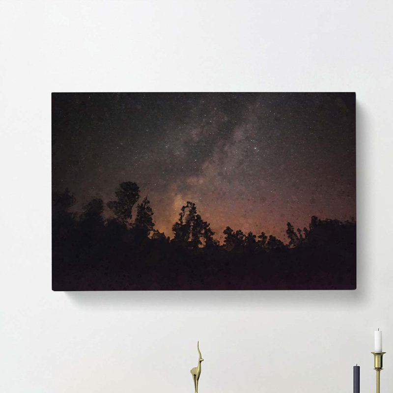 Spearfish Canyon Lights In Abstract - Wrapped Canvas, 60cm H x 91cm W x 3cm D