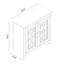 Chessani 12 Pair Shoe Storage Cabinet-70157412