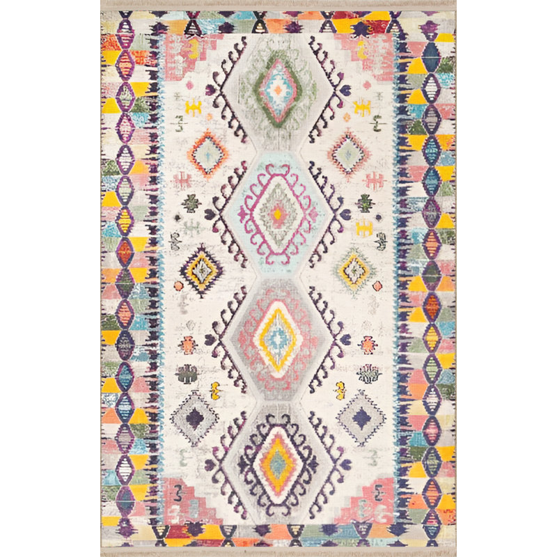 Tapis intérieur / extérieur Sadhika, Tapis de couloir 4 pi x 9 pi 11 po