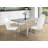 Modern Dining Table With Metal Legs-752519753