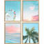 «Tropical Tree Ferris Wheel», impression sur papier 4 pièces-97782675-97782676