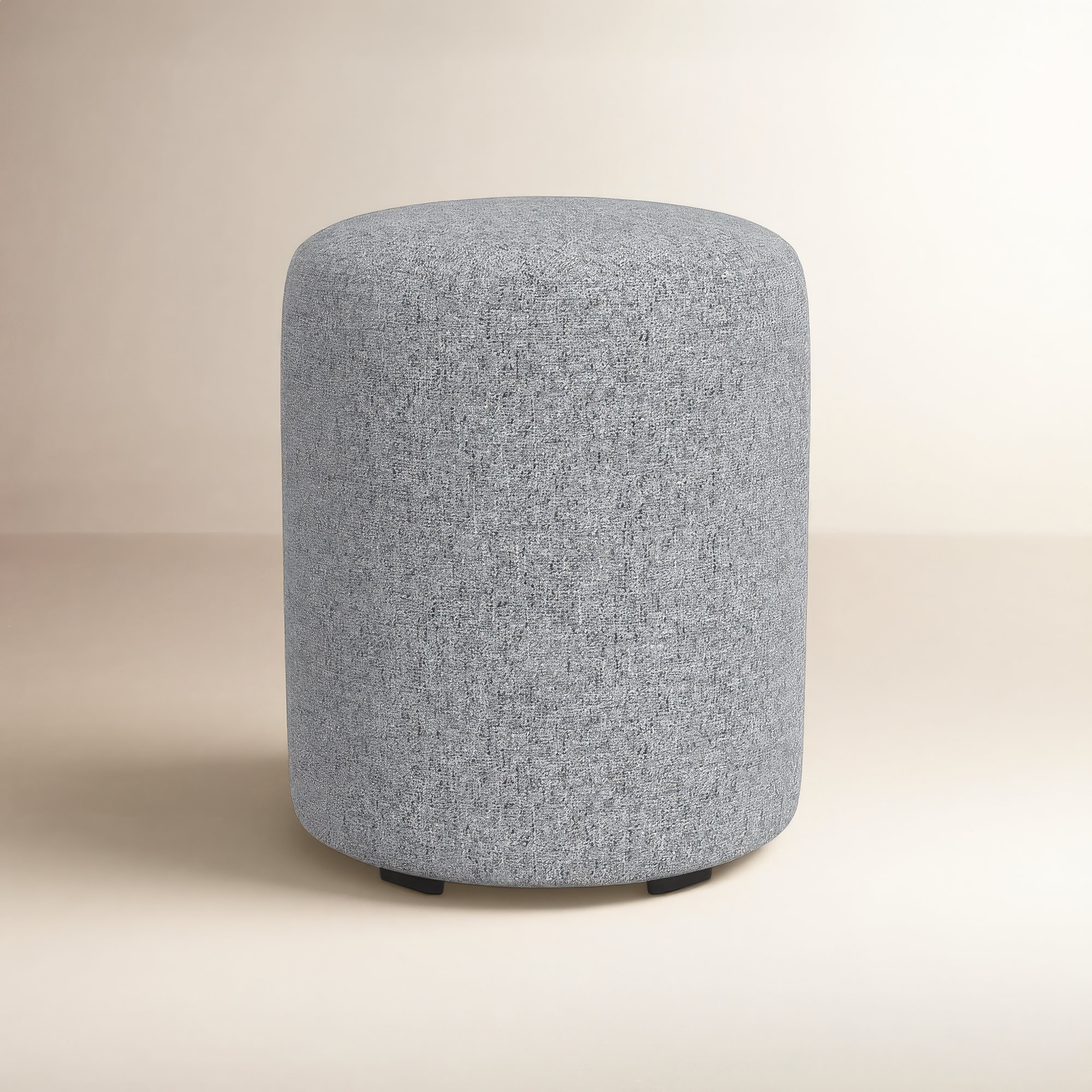 Birchbrook Upholstered Ottoman, Grey Sustain® Tweed