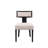Faranda Mid Century Modern Dining Chairs Farmhouse Upholstered Accent Chairs with Curved Backrests-1588793363-1588793362