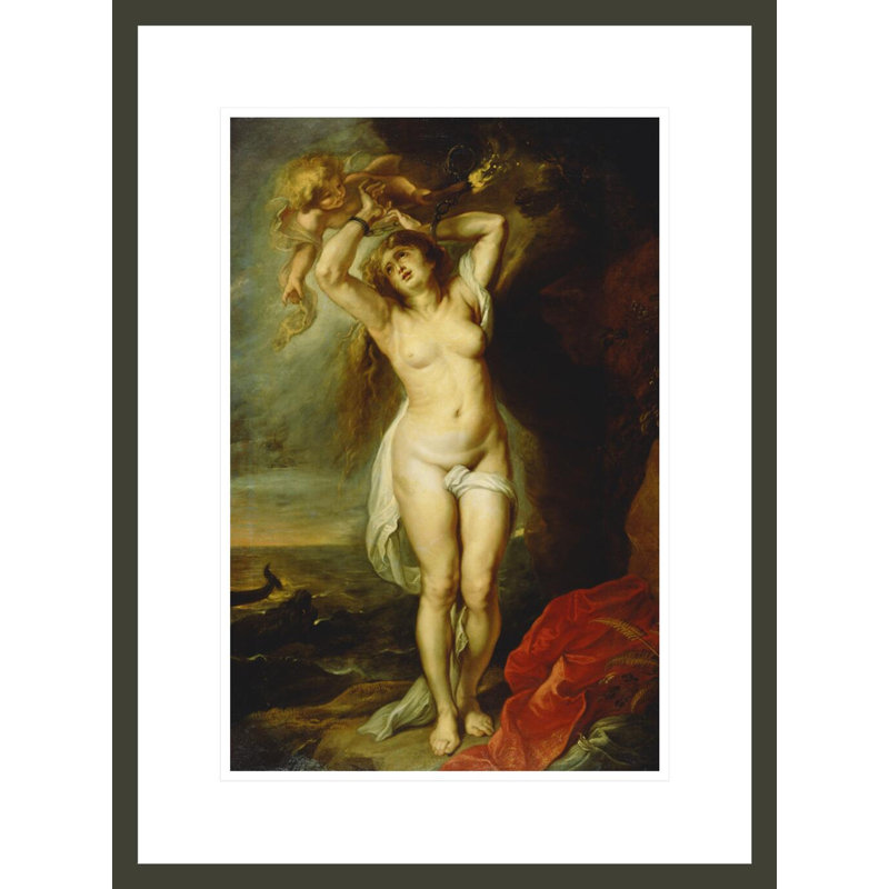 «Andromeda» par Peter Paul Rubens, impression giclée encadrée, 21.75" H x 16.25" W