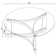 Ensemble de 3 tables basses et tables de bout Janessa