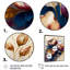 Prima Night Shade Tulip Design IV - Art mural sur toile floral et botanique-762026553-762026557