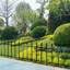 Outdoor Decorative Metal Garden Fence Panels Picket Design Anti-Rust Fencing Panels Animal Barrier-130056832-130125506