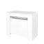 Table multifonctionnelle, extensible jusqu'à 118,50 po, blanc, et pratique 118,50 po console blanche, multifonctionnelle, transport facile-686208321