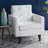 Faux Leather Armchair-1823785860