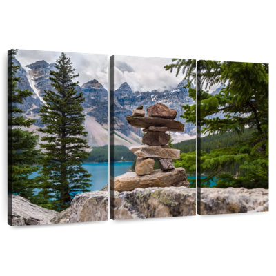 Alvord Inukshuk au parc national Banff