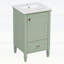 Meuble-lavabo 20 po avec lavabo en céramique-129226192