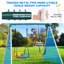 7.5' Heavy Duty Tall Swing Sets For Backyard For Kids And Adults-106459561