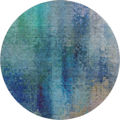 Premium Machine Washable Mayfield AMF2241 Abstract Rug