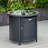 23.6'' Round Aluminum Fire Pit Accessory