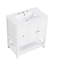 Base de meuble-lavabo simple 30 po seulement