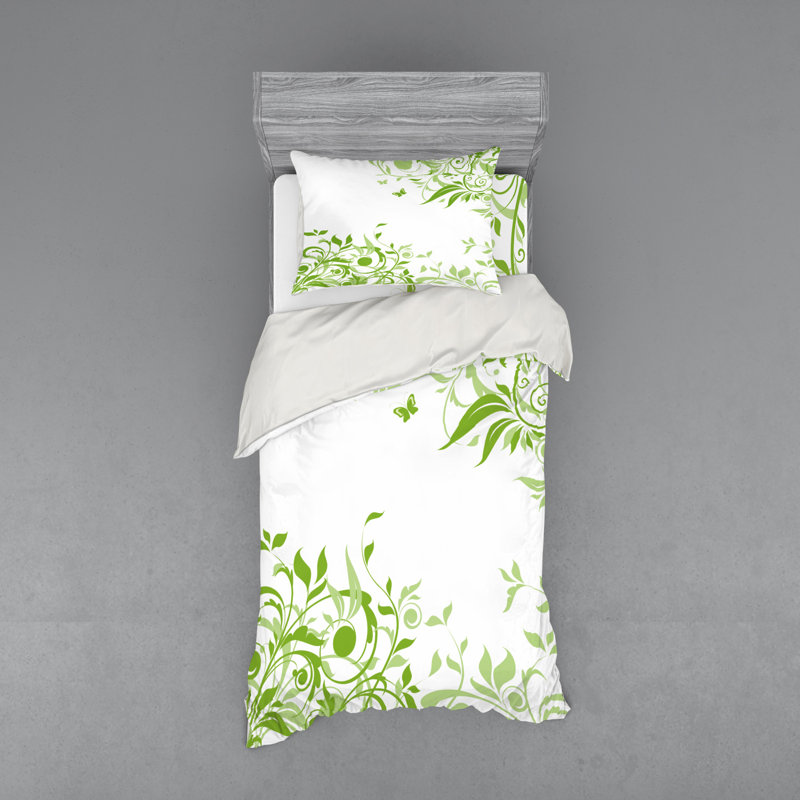 Farmhouse / Country Polyester Duvet Cover, Twin XL Duvet Cover + 2 Additional Pieces