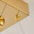 Frieson Modern Crystal Dimmable Kitchen Island Gold Rectangle Chandeliers / Living Room Chandelier-543501793