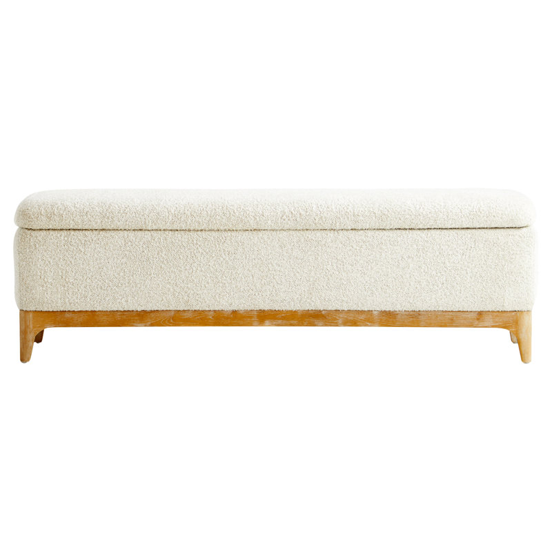 Diascia Velvet Upholstered Storage Bench