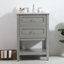 Ensemble de meuble-lavabo simple 24 po Bonsai-1379133760
