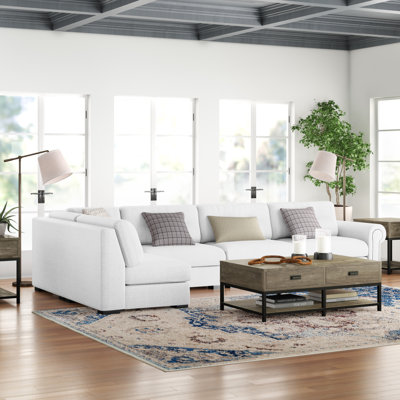 Mosely Upholstered L-Shaped Sectional Left Hand Facing