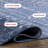 Mahita Moroccan Power Loom Performance Blue Rug-906120770