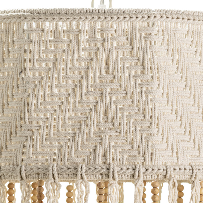Ilona 1 - Light Off-White Unique/Statement Pendant