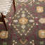 Tapis floral en laine touffeté à la main Baumgartner-19783140