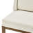 Upholstered Side chair in Off-White