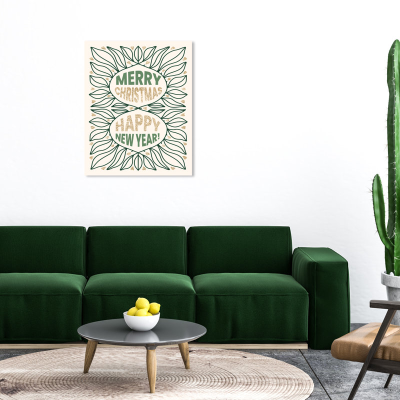 Boîte-cadeau graphique, H 36 po x l 30 po x P 0,8 po