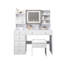 Ensemble de tabouret de coiffeuse Bohuslava-731897697