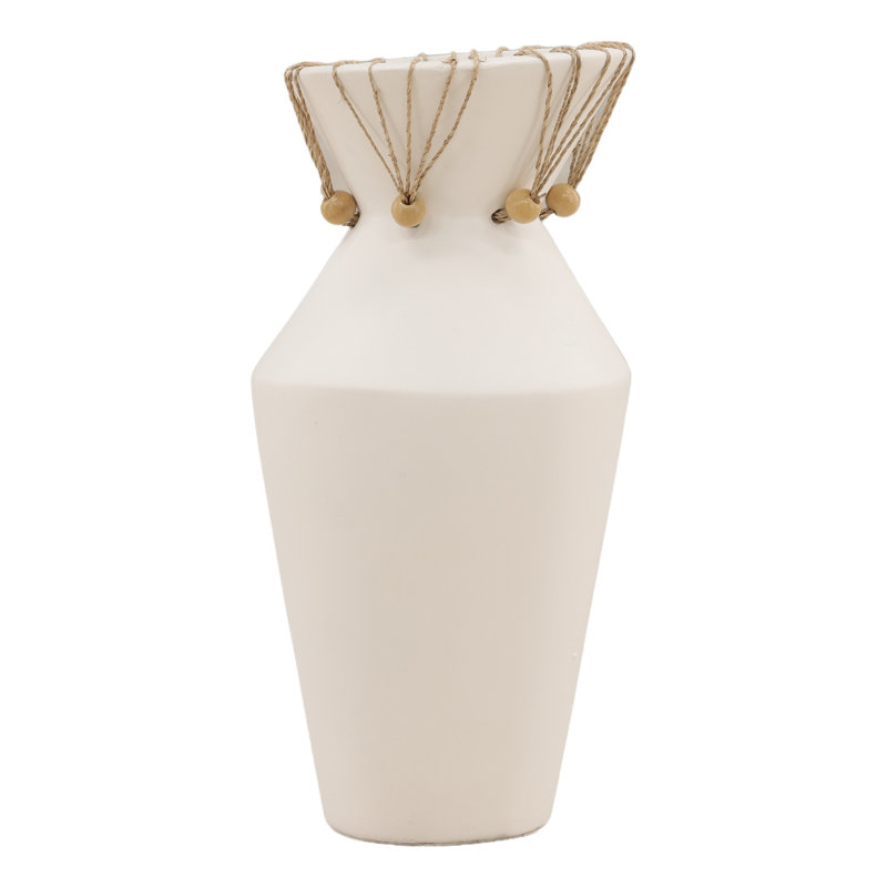 Tavi Vase Set of 2 White
