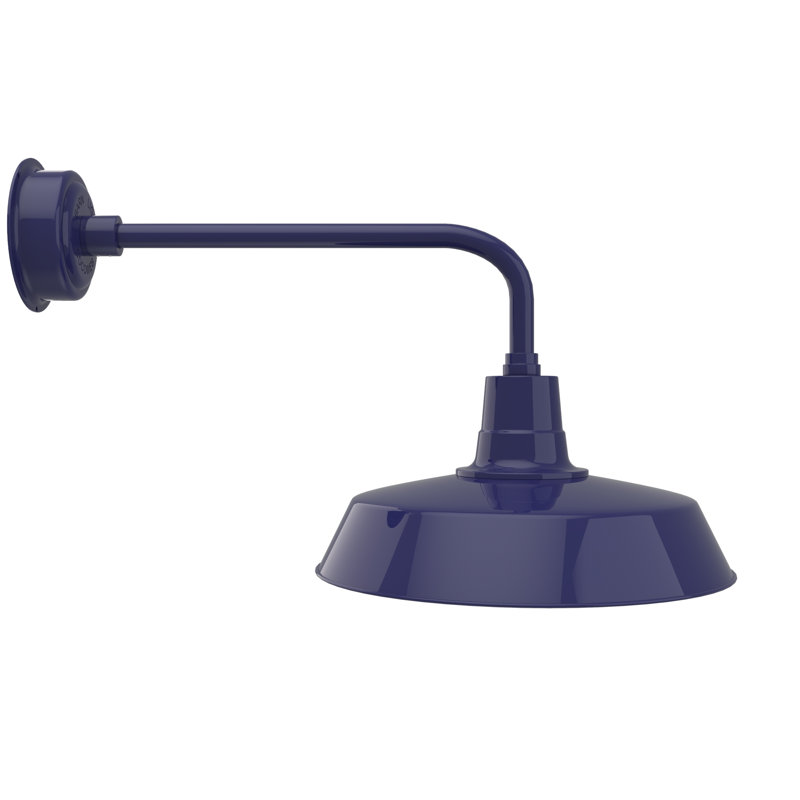 Haleigh LED Wall Light, Cobalt Blue, 16.5" H x 18" W x 35.25" D