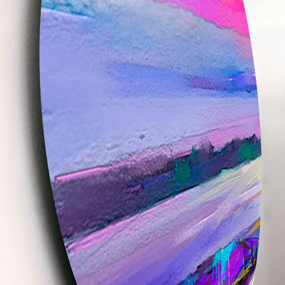 Abstract Wall Decor on Metal