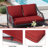 Outdoor Deep Seating Cushion Set-843649802-841534572