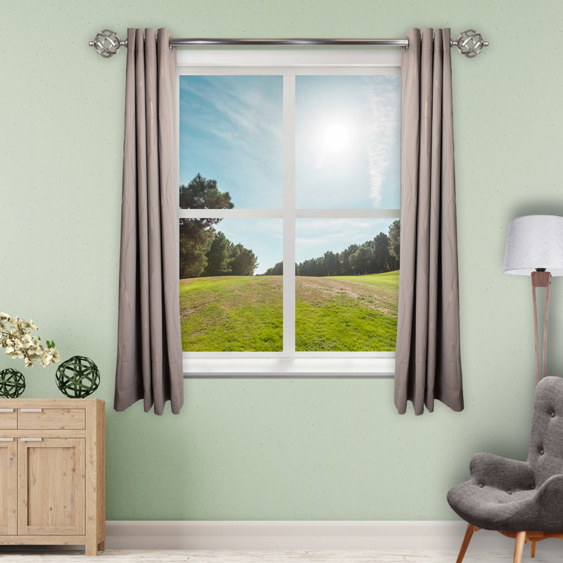 Jelenka Polyester Curtain, 56" W x 63" L