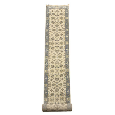 3X24 Ivory Oushak Runner