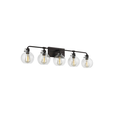 Byrne 5 Light Dimmable Vanity Light