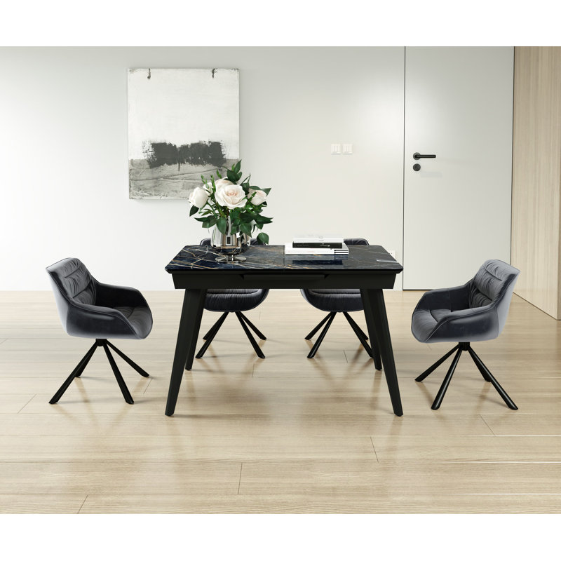 Amaurion Metal Base Dining Table
