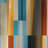Yellow And Blue Striped Lines Cube Pattern - Stripped Striped Velvet Blackout Curtain - 1 Panels-107546234