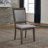 Kenya 4 Person Rectangular Dining Table Set w/ Upholstered Chairs