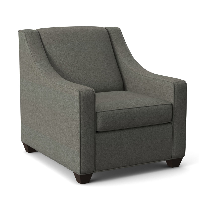 Fauteuil l 31 po Phillips, Cafelle, Cendre Dorset