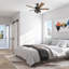 Ventilateur de plafond de 42 po avec éclairage à DEL Piercy-1361062817