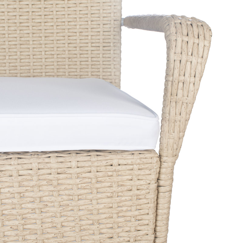 Laina 4 - Person Patio Dining Set with Round Table, Beige