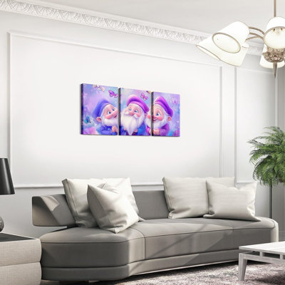 3 Piece Wrapped Canvas Print
